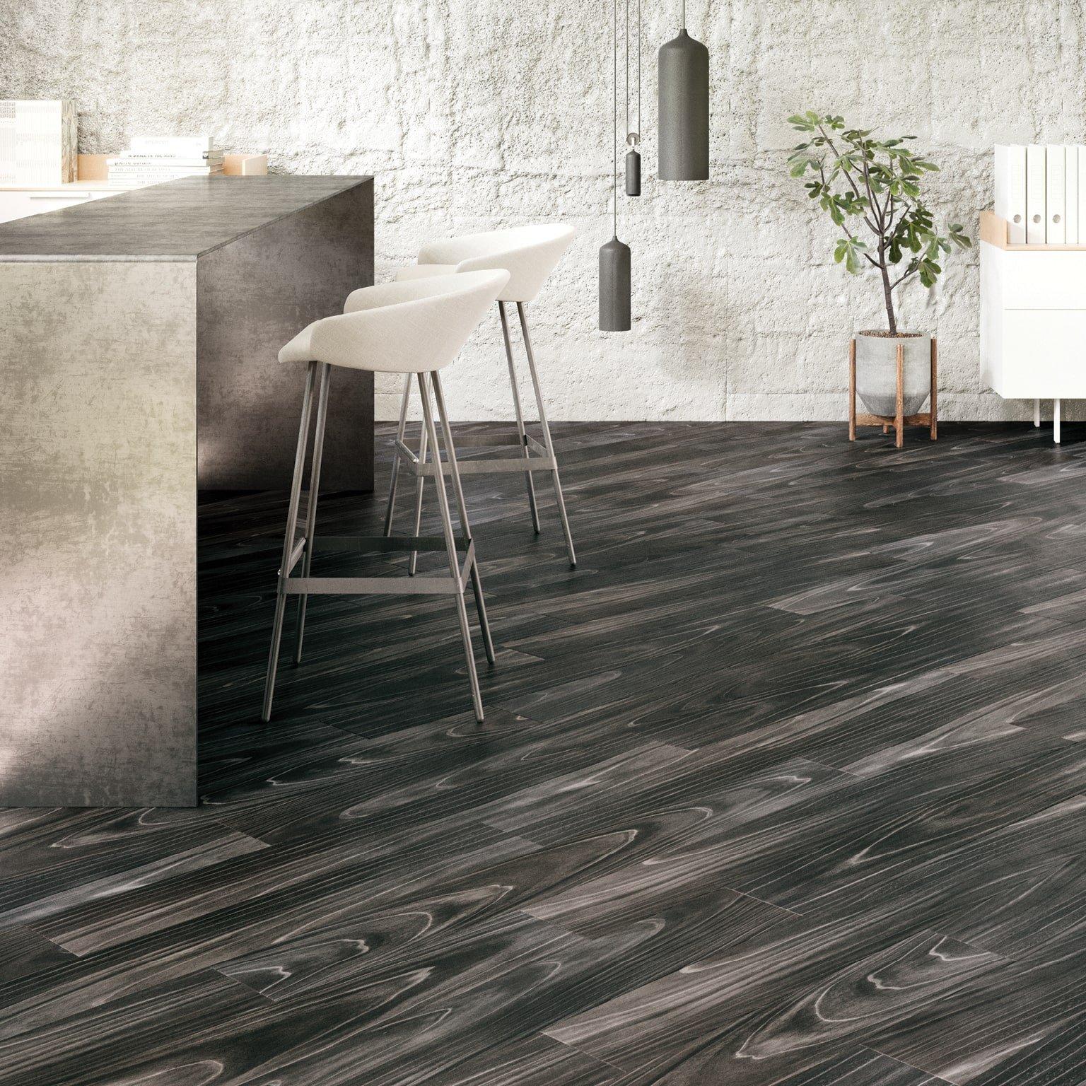 UNAFloors NOIR™ cafés & concept stores application — retail space